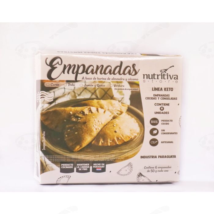 Comprar Comida Saludable Online Empanadas KETO cocidas y congeladas de  pollo Envíos a toda Asunción y Gran Asunción