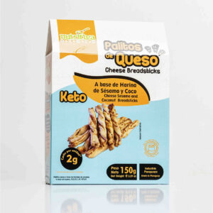 Palitos de Queso Keto / Cheese Breadsticks 150 gr.