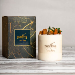 Vela Aromatica Nutritiva Linea Home Lime