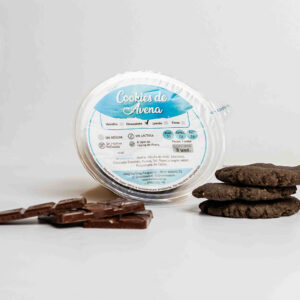 Cookies de avena chocolate