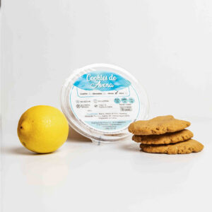 Cookies de avena limón
