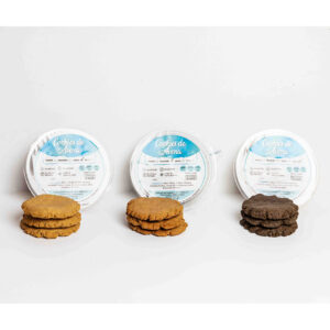 Cookies de avena de coco