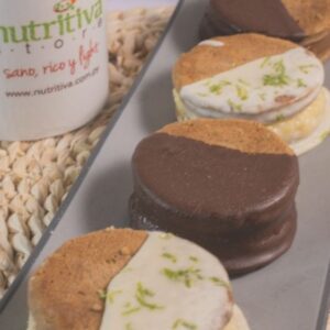 Alfajor de Almendra con ddl Light Nutritiva.