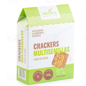 Crackers Multisemillas a Base de Avena 200 Gr.