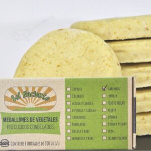 Hamburguesa de Hortalizas sabor Garbanzo Sol Naciente 6 uni.