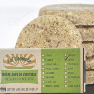 Hamburguesas de Hortalizas sabor Lenteja Sol Naciente 6 uni.