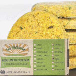 Hamburguesas de Hortalizas sabor Quinoa Sol Naciente 6 unidades 600gr