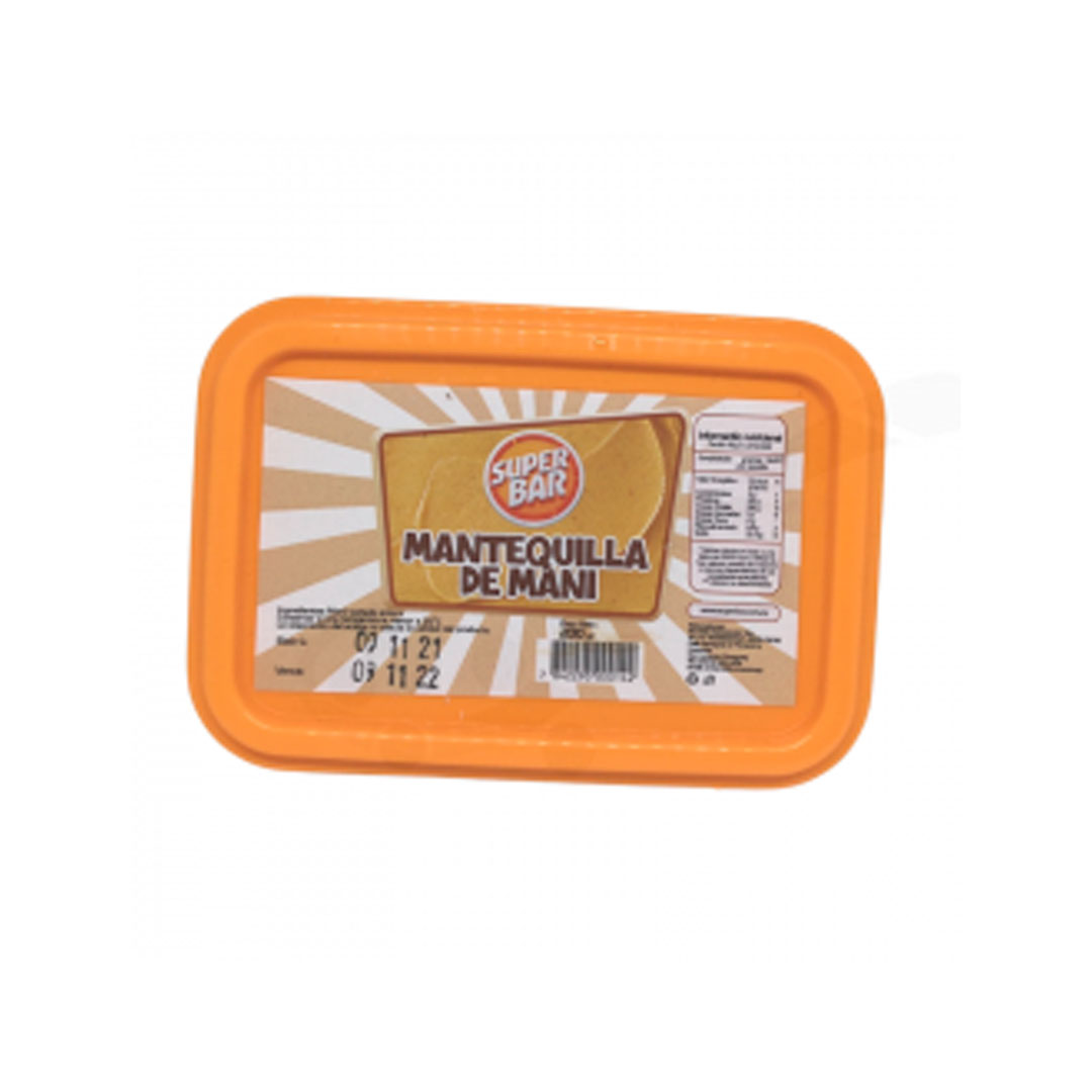 mantequilla de maní Superbar 400g