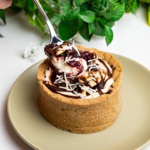 Volcán de Chocolate c/ almendras Keto/Low Carb 300 gr.