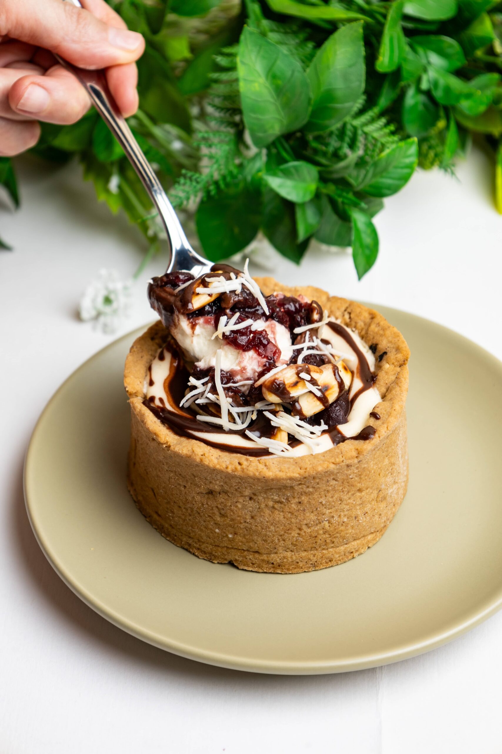 Volcán de Chocolate c/ almendras Keto/Low Carb 300 gr.