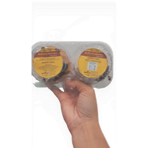 Muffin Keto Coco Relleno Chips de Chocolate 2 Unid.