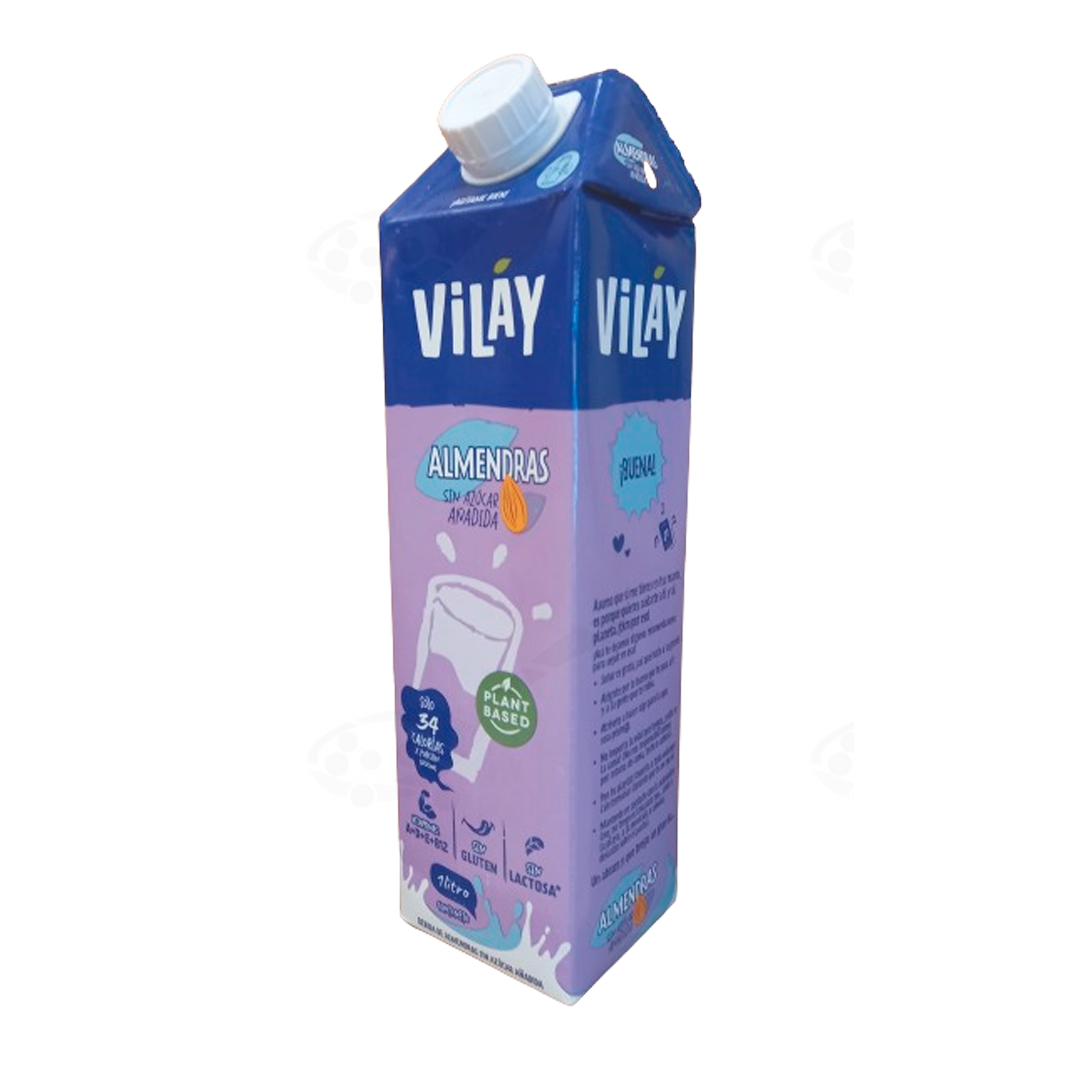 Leche de Almendras S/ Azúcar 1 Litro Vilay