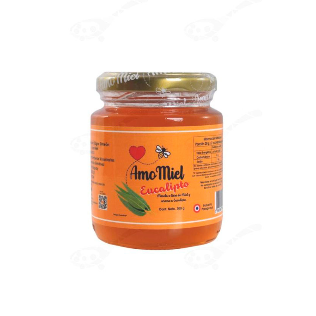 Miel con eucalipto - 300 gr.