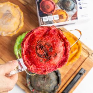 Tarta Fit de Avena Sabor: Napolitana