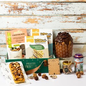 Canasta Navideña Keto Opcion 1