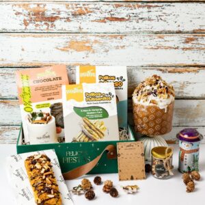 Canasta Navideña Saludable Opcion 1