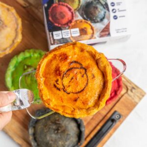 Tarta Fit de Avena Sabor: Pollo