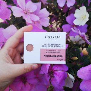 BIOTERRA - Jabon Artesanal de Arcilla Rosada