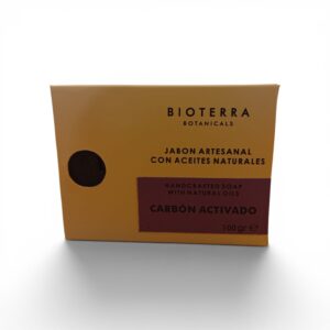 BIOTERRA- Jabon Facial de Carbon Activado