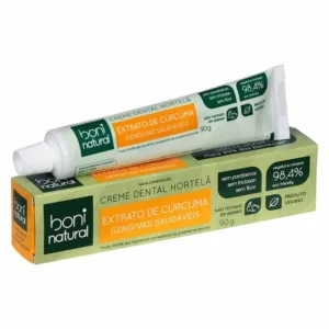 Pasta Dental Sin Fluor Extracto de Curcuma - Boni Natural