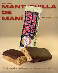 Super Bar- Barrita Protein + Collagen Sabor Mani