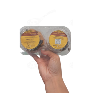 Muffin Keto Coco Relleno Chips de Chocolate 2 Unid.