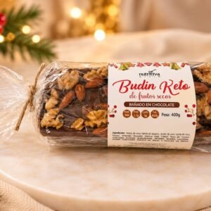 Budín Keto Chocolate y Frutos Secos 400g